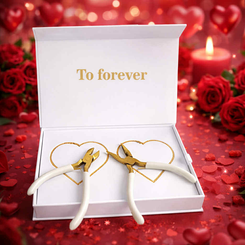 Meilės nuoroda – porų apyrankių pasigaminimo rinkinys