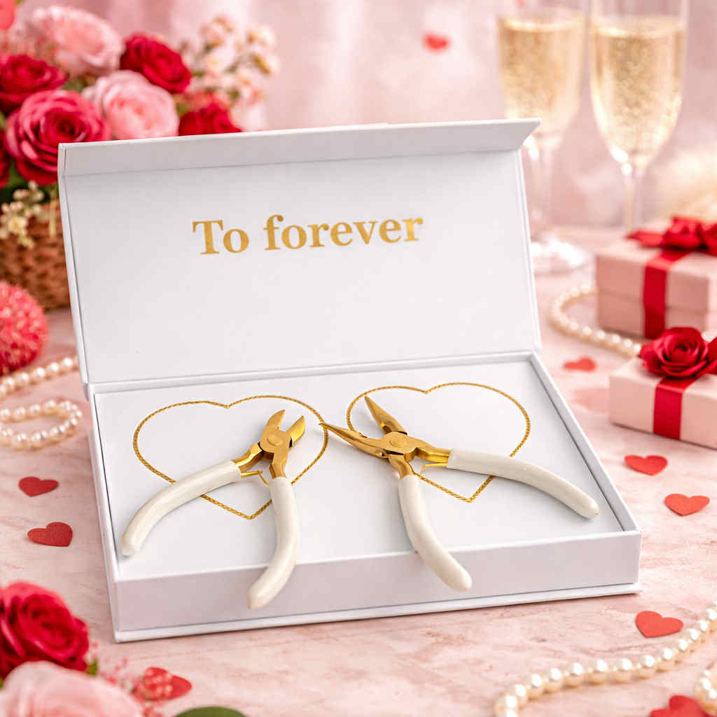 Meilės nuoroda – porų apyrankių pasigaminimo rinkinys